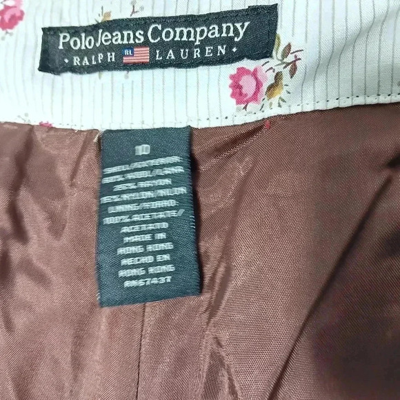 Ralph Lauren VINTAGE Polo Jeans Company  Ladies Wool blend Cargo pants. Size 10 - Picture 8 of 14